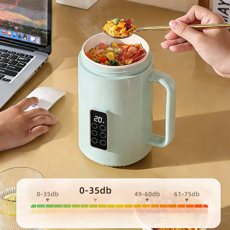 Moonval Portable Electric Kettle, Multi-Function Travel Water Boiler with Fast Heating