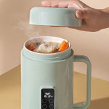 Moonval Portable Electric Kettle, Multi-Function Travel Water Boiler with Fast Heating