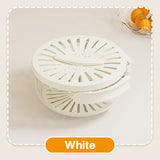 Moonval Multipurpose Draining Basket with Lid, Wash & Drain Colander for Fruits & Vegetables