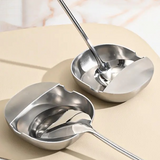 Moonval Stainless Steel Spoon Rest, U-Shaped Utensil Holder with Drip Tray