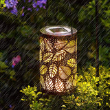 Moonval Solar Sunflower Garden Light, Waterproof LED Outdoor Decorative Landscape Light