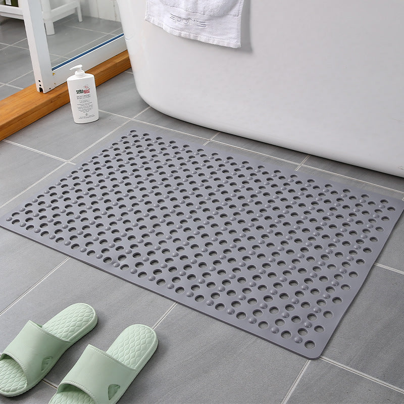 Moonval Anti-Slip Shower Mat, Non-Slip Bathroom Rug with Quick-Dry Drainage Design