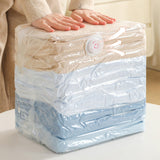 Moonval Vacuum Storage Bag, Extra-Large Space Saver with Hand-Press Air Valve