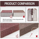 Moonval Emery Cleaning Sponge, Reusable Decontamination Sponge for Pots, Pans, Sinks & Kitchen Surfaces