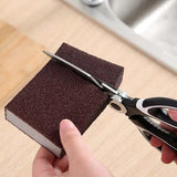 Moonval Emery Cleaning Sponge, Reusable Decontamination Sponge for Pots, Pans, Sinks & Kitchen Surfaces