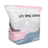 Moonval No-Pump Vacuum Storage Bags, Space-Saving Compression Bags for Clothes, Bedding & Travel