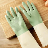 Moonval Reusable Dishwashing Gloves, Non-Slip Cleaning Gloves for Kitchen, Bathroom & Household Tasks