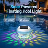 Moonval LED Solar Floating Pool Light, Waterproof Color-Changing Light for Pools, Ponds & Spas