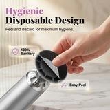 Moonval Electric Foot File, 5-Speed Rechargeable Callus Remover for Smooth Foot Care