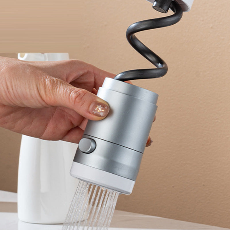 Moonval 2-in-1 Extendable Faucet Extender, Adjustable Swivel Tap Sprayer for Kitchen & Bathroom