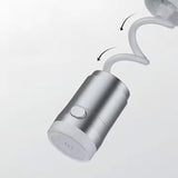 Moonval 2-in-1 Extendable Faucet Extender, Adjustable Swivel Tap Sprayer for Kitchen & Bathroom