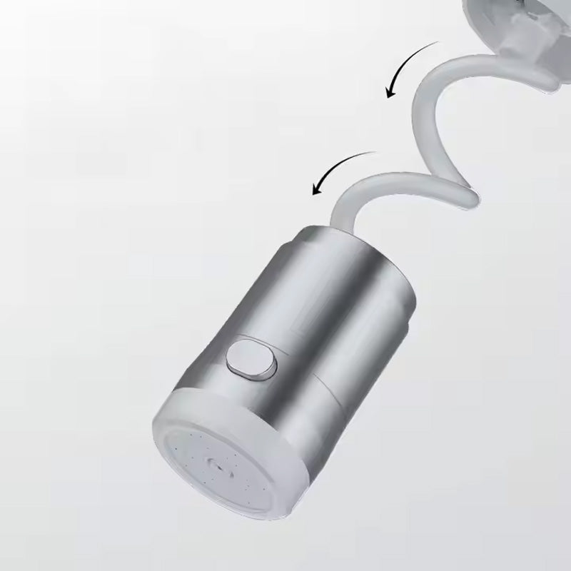 Moonval 2-in-1 Extendable Faucet Extender, Adjustable Swivel Tap Sprayer for Kitchen & Bathroom