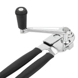 Moonval Ergonomic Can Opener, Manual Stainless Steel Can Opener with 360° Rotating Handle