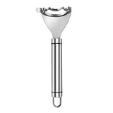 Moonval Portable Corn Stripper, Multifunction Stainless Steel Corn Peeler & Kernel Remover