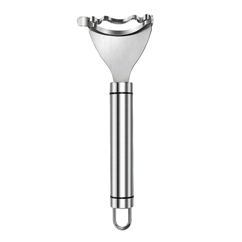 Moonval Portable Corn Stripper, Multifunction Stainless Steel Corn Peeler & Kernel Remover