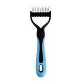 Moonval Pet Grooming Comb, Double-Sided Deshedding & Detangling Comb for Dogs & Cats