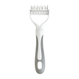 Moonval Pet Grooming Comb, Double-Sided Deshedding & Detangling Comb for Dogs & Cats