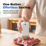 Moonval Portable Electric Vacuum Sealer Pump, USB Rechargeable Food Vacuum Sealer for Storage Bags