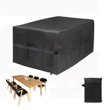 Moonval Outdoor Furniture Cover, Heavy-Duty Waterproof UV-Resistant Cover for Patio Furniture & BBQ Grills