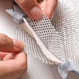 Moonval Reusable Wire Dishcloths, 5-Pack Non-Scratch Cleaning Cloths for Kitchen & Cookware