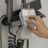 Moonval Reusable Wire Dishcloths, 5-Pack Non-Scratch Cleaning Cloths for Kitchen & Cookware