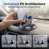 Moonval Rotating Dashboard Phone Holder, 360° Adjustable Universal Car Mount for Smartphones