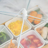 Moonval Pop-Up Mesh Food Cover Tent, Collapsible Fly-Proof Food Protector with Zipper
