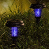 Moonval Solar Mosquito Killer Light, Waterproof LED Garden Lamp with Automatic Dusk Sensor