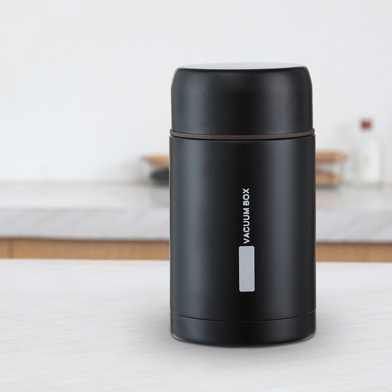 Moonval Vacuum Insulated Food Jar, 316 Stainless Steel Leakproof Thermal Food Container