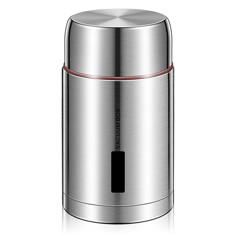 Moonval Vacuum Insulated Food Jar, 316 Stainless Steel Leakproof Thermal Food Container