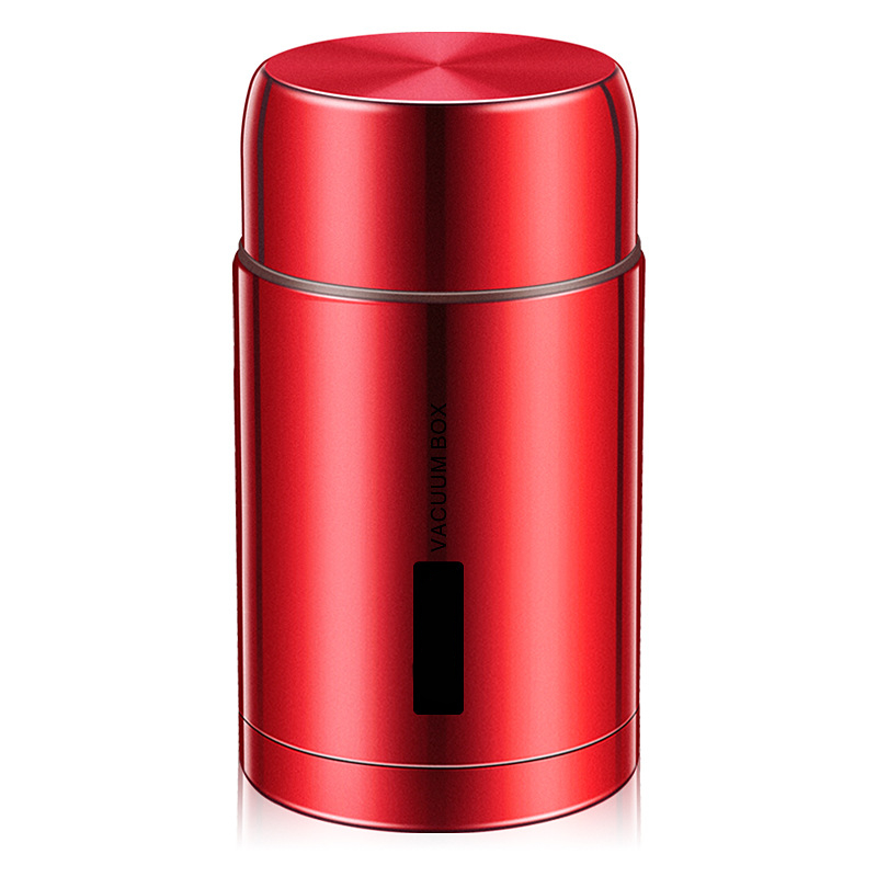 Moonval Vacuum Insulated Food Jar, 316 Stainless Steel Leakproof Thermal Food Container