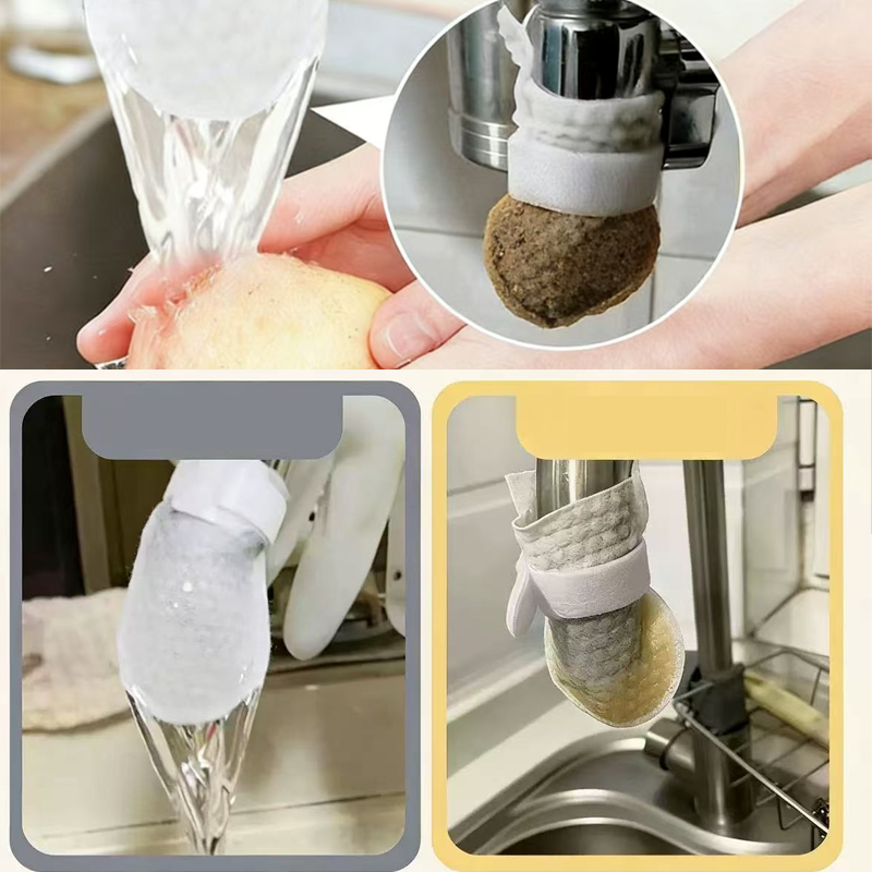 Moonval Faucet Water Filter, Kitchen Tap Filter for Sediment, Rust & Impurity Reduction