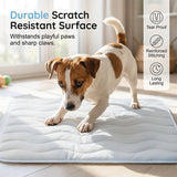 Moonval Pet Cooling Mat, Breathable Washable Quilted Summer Pad for Dogs and Cats