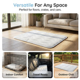 Moonval Pet Cooling Mat, Breathable Washable Quilted Summer Pad for Dogs and Cats