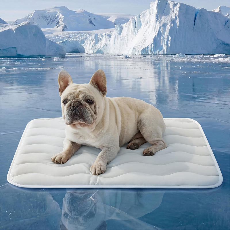 Moonval Pet Cooling Mat, Breathable Washable Quilted Summer Pad for Dogs and Cats