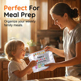 Moonval Reusable Aluminum Foil Storage Bags, 10-Piece Sealable Food Storage & Freezer Bag Set