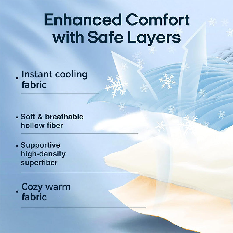 Moonval Pet Cooling Mat, Washable Leaf-Shaped Cooling Pad for Dogs & Cats