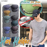 Moonval Hanging Hat Organizer, Multi-Pocket Door & Closet Storage Holder for Caps & Accessories