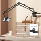 Moonval Adjustable Tablet & Phone Stand, 360° Foldable Desk Mount for 4–13 Inch Devices