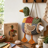 Moonval DIY Animal Tissue Holder Kit, Hanging Felt Sewing Craft Set for Home & Kids