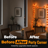 Moonval Artificial Marigold LED String Lights, 20-LED Waterproof Fairy Lights with 8 Lighting Modes