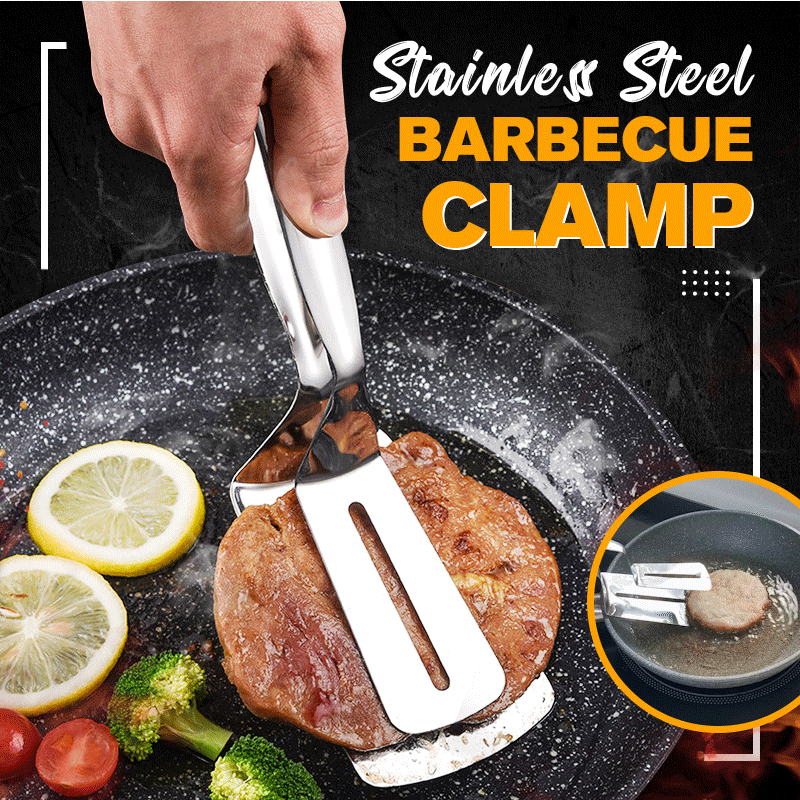 Moonval 3-in-1 Cooking Tongs, Stainless Steel Spatula Tongs for Grilling & Frying